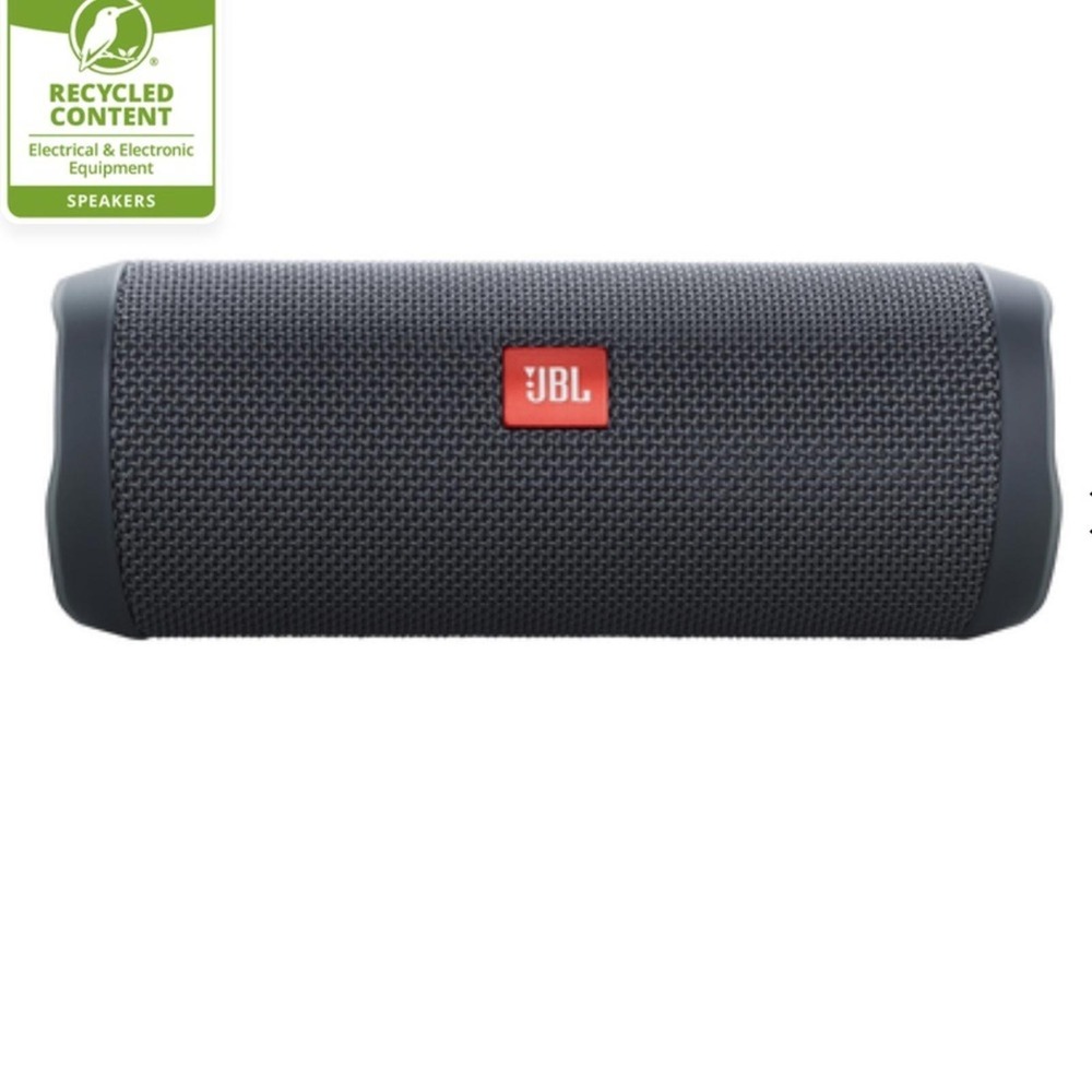 JBL | NEW Flip Essential 2 Portable Waterproof Black Bluetooth Speaker